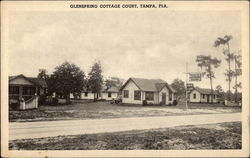 Glenspring Cottage Court Postcard