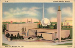 Palestine Exhibits Building, New York World's Fair 1939 Postcard Postcard