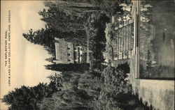 The Reflection Pool, Lewis and Clark College Portland, OR Postcard Postcard