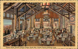 Dining Room, Grand Canyon Lodge, North Rim, Grand Canyon National Park Postcard Postcard