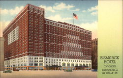 Bismarck Hotel Chicago, IL Postcard Postcard