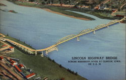 Lincoln Highway Bridge Postcard