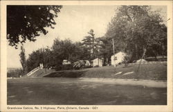 Grandview Cabins, No. 2 Highway Paris, ON Canada Ontario Postcard Postcard