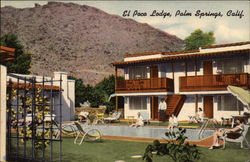 El Poco Lodge Postcard