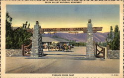 Furnace Creek Camp, Death Valley National Monument Postcard