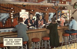 Red Dog Saloon Postcard