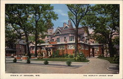 Stein's at Oshkosh, Wis. The World's Unique Shop Wisconsin Postcard Postcard