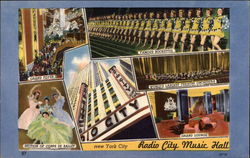 Radio City Music Hall New York, NY Postcard Postcard