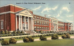 Bassick Junior High School Postcard