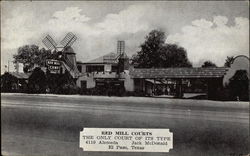 Red Mill Courts Postcard