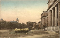 Campus Scene and College of Agriculture, University of Illinois Postcard