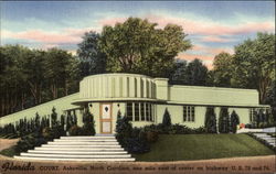 Florida Court Asheville, NC Postcard Postcard