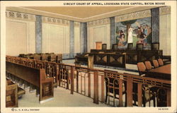 Circuit Court of Appeal, Louisiana State Capitol Baton Rouge, LA Postcard Postcard