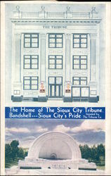 The Sioux City Tribune Iowa Postcard Postcard