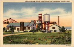 Godfrey Mine - Surface Plant of Underground Mine Operations Hibbing, MN Postcard Postcard