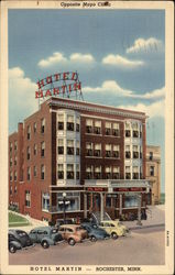 Hotel Martin Postcard