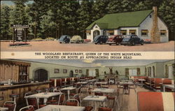 The Woodlands Restaurant Postcard