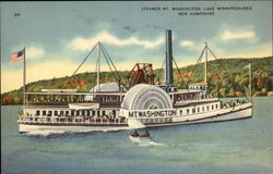 Steamer Mt. Washington Lake Winnipesaukee, NH Postcard Postcard