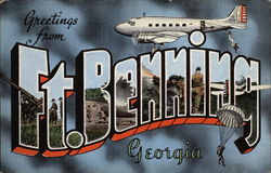 Greetings from Ft. Benning Postcard