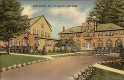 Avon Lodge Postcard