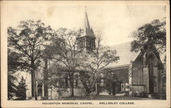 Houghton Memorial Chapel, Wellesley College Postcard