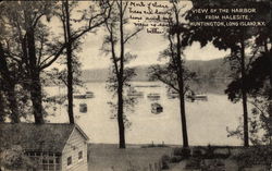 View of Harbour from Halesite Postcard