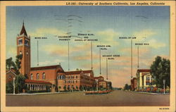 University of Southern California Los Angeles, CA Postcard Postcard