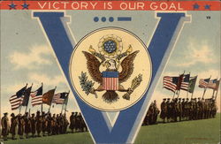 Victory Is Our Goal Postcard