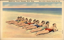 How To Get A Genuine Florida Sun Tan Postcard