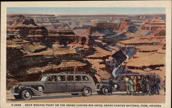 Near Mohave Point on the Grand Canyon Rim Drive Postcard