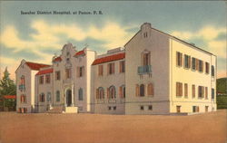 Insular District Hospital Ponce, Puerto Rico Postcard Postcard