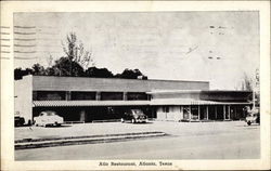 Atla Restaurant Atlanta, TX Postcard Postcard