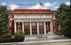 Salina Memorial Hall Postcard