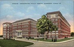 Veterans' Administration Facility Hospital Postcard