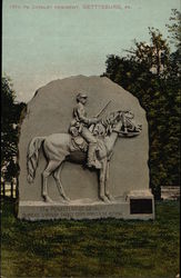 17th PA. Cavalry Regiment Postcard