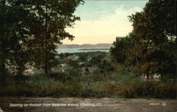 Ossining-on-Hudson from Belleview Avenue New York Postcard Postcard