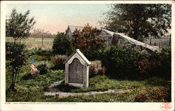 John Brown's Grave North Elba, NY Postcard Postcard