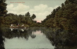 Scene at Riverton Park Postcard