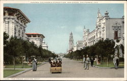 The Prado Looking West Postcard