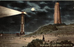 Cape Henry Lighthouse Norfolk, VA Postcard Postcard