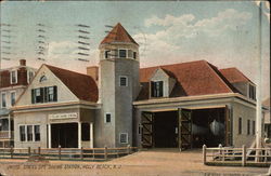 United States Life Saving Station, Holly Beach Postcard