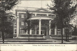 College Hall, Dartmouth College Hanover, NH Postcard Postcard