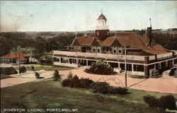 Riverton Casino Portland, ME Postcard Postcard