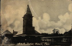 B & M Station Postcard