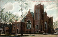 Wesley M.E. Church Postcard