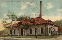 Ross Pumping Station, Filtration Plant Pittsburgh, PA Postcard Postcard