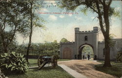 Entrance to Arsenal Postcard