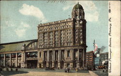 Wabash Passenger Station Postcard