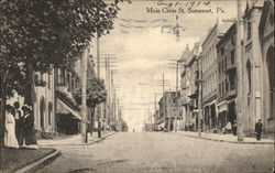 Main Cross St Postcard