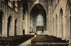 Interior of Trinity Cathedral Postcard